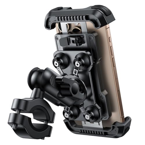 Lamicall Motorcycle Phone Mount Holder -...