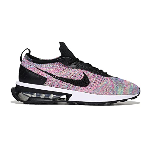Nike Air Max Flyknit Racer Men's Shoes, Ghost Green/Pink Blast/Photo Blue/Black, Size 12