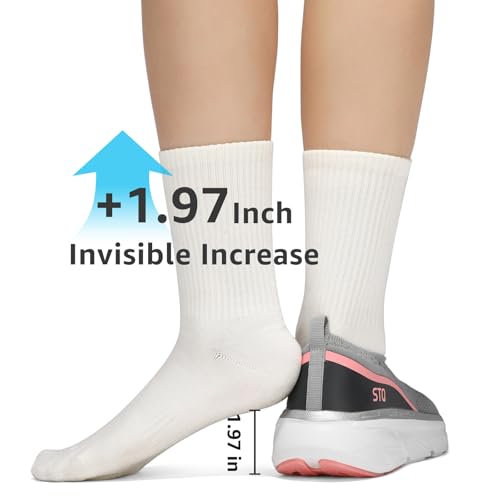 STQ Slip on Sneakers Women Walking Shoes with Arch Support Memory Foam 7