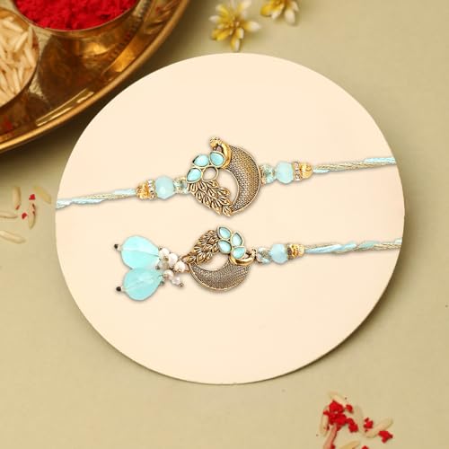 Image of The Purple Tree Designer Bhaiya Bhabhi Rakhis