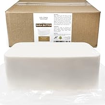 velona 25 LB - Shea Butter - Melt and Pour Soap Base Bulk SLS/SLES free | Natural Bars for The Best Result for Soap-Making