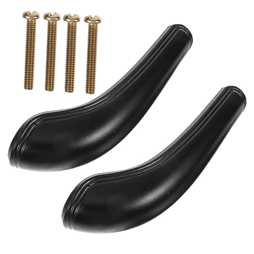 BEBEMOKO 2個車椅子用肘置きパッド 交換用アームレストクッション 滑り止め