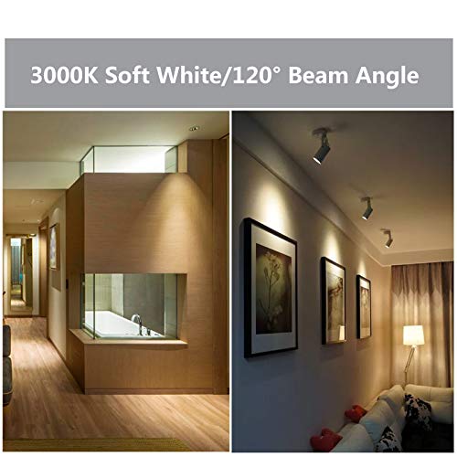 Led Bulbs GU10 5 Watts Spotlight, 50 Watts Halogen Replacement, 3000K Soft White Dimmable MR16 Shape 520LM Recessed Light Bulb, Pack of 6 - Image 6