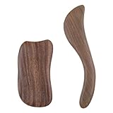 Ujuuu Gua Sha Scraping Massage Tool Kit Professional Medical Grade Tool Reduce Head, Neck and Muscle Pain, Professional Physical Therapy Tool, Pack of 2