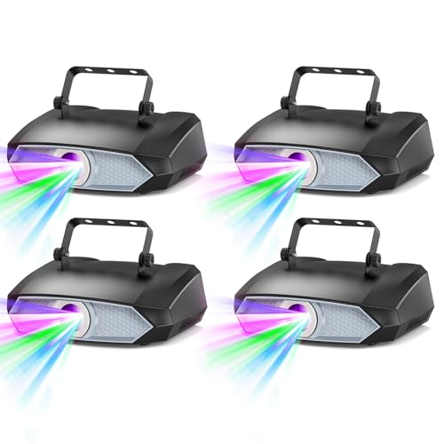 Image of DJ Laser Light for Party, 3D Animation Laser Machine,Multiple Control Functions,Support Manual Graffiti, Text Playback, and Personalized Programming,Suitable for DJ Parties, KTV Bars and Events(4PCS)