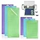 6 Stück Schneidematte,Cutting Mat Für Cricut Maker 3/Explore 3 /Air2/Air One,Ersatz-Zubehör Für Cricut,Selbstklebende Schneidematten,Perfekt Zum Nähen, Quilten Und Basteln（256 * 140mm，215 * 140mm)