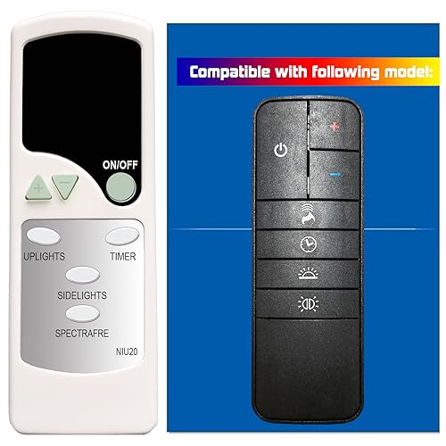 Replacement for Twin Star Home Decorators Collection Electric Fireplace Heater Remote Control P122 36II200CGT