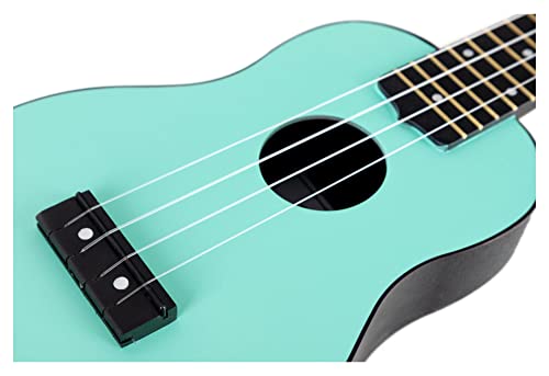Classic Cantabile OV-04 BK ukulélé turquoise - Les Beatles, Paul McCartney, John Lennon, RIngo Starr, George Harrison Classic Cantabile OV-04 BK ukulélé turquoise – Image 8