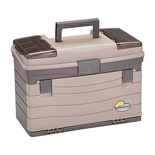 Plano Four Drawer Tackle System,Premium tackle storage and tool organization, Premium Tackle Storage