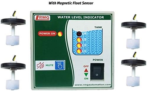RMG Water Level Indicator with Alarm for Tanks (Magnetic Float Sensors)