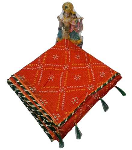 Image of Lado Rani Kota Doria Cotton Silk Flower Print sarees with blouse