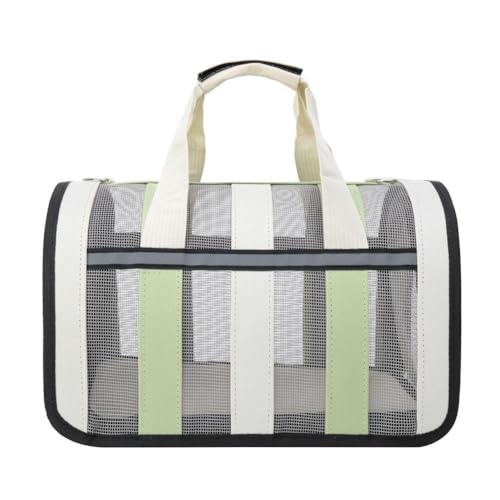 Pet Carrier for Small Dogs & Cats,Portable Soft-Sided Breathable Mesh Cat Travel Bag Handbag,Collapsible Cat Carrying Case for Cats Small Dogs Puppy -  GINTBN, GINTBN-bbadc8