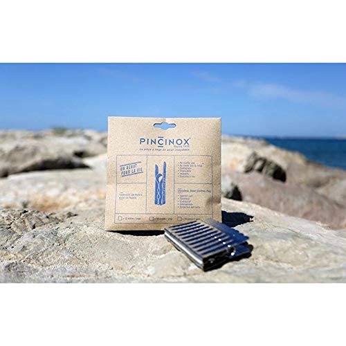 Sebba - Lot de 20 Pinces à Linge en Acier Inoxydable