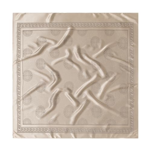 Image of 35 inch Men's Large Square Jacquard Scarf - Cowboy Wild Rugged Style, With Gift Packed