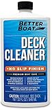 Boat Non Skid Cleaner Deck Cleaner for Boat Wash Soap Marine Grade Fiberglass Aluminum Boat Cleaner to Clean Anti Stick Surface, Plastic, Vinyl, Composite Floor & Hull Sealant Cleaning Supplies 32oz