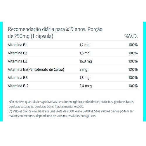 Vitaminas do Complexo B - 2 unidades de 30 Cápsulas - Katiguá