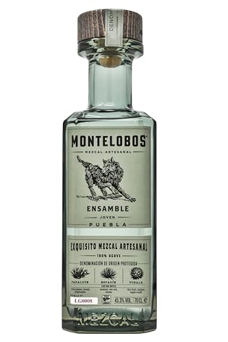 Montelobos Ensamble Mezcal – Mezcal aus 100% Agave – Sanft geröstet über Vulkanstein – Authentisch, charaktervoll & ausgewogen – 1x 0,7L Genuss aus Mexiko