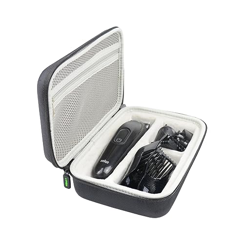 para Braun MGK3085 MGK3080 MGK3060 MGK3040 Conjunto Multigrooming Caja Envoltura Protectora Duro Estuche Viajes Funda Bolso por LUYIBA