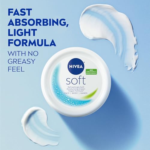 NIVEA Soft Moisturizing Cream for Body, Face and Hands, 16 OZ - image 7