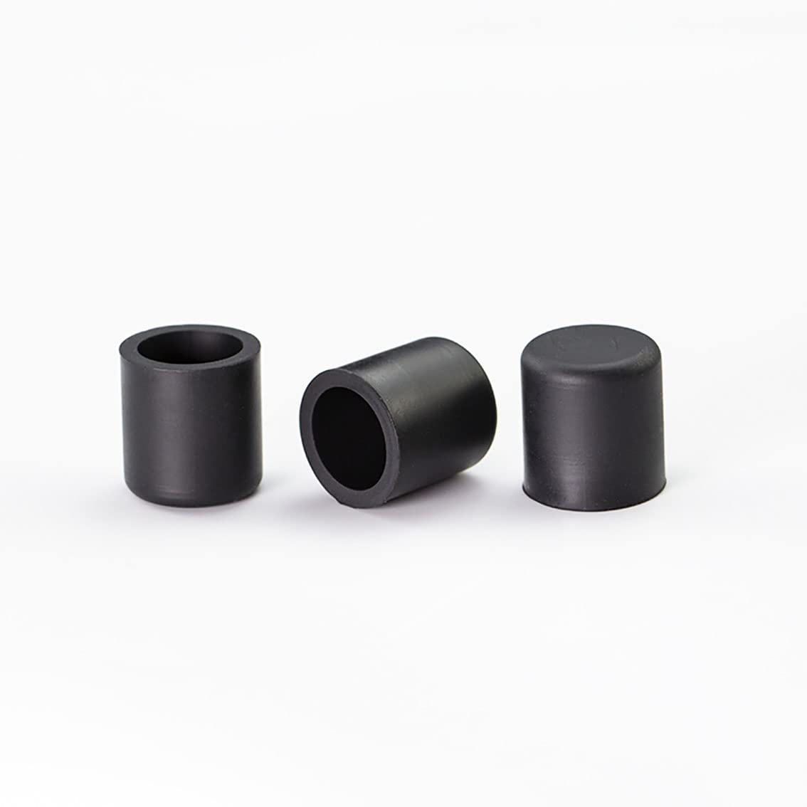 KAYRAM White/Black 3mm-78.5mm Silicone Rubber Round Caps Protection Gasket Dust Seal End Cover Caps For Pipe Bolt Furniture (Color : Black, Size : 4.7mm-10pcs)