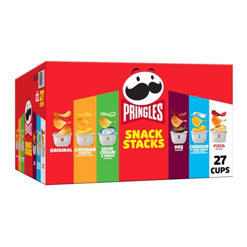 Pringles Potato Crisps Chips, Snack Stacks, Lunch Snacks,...