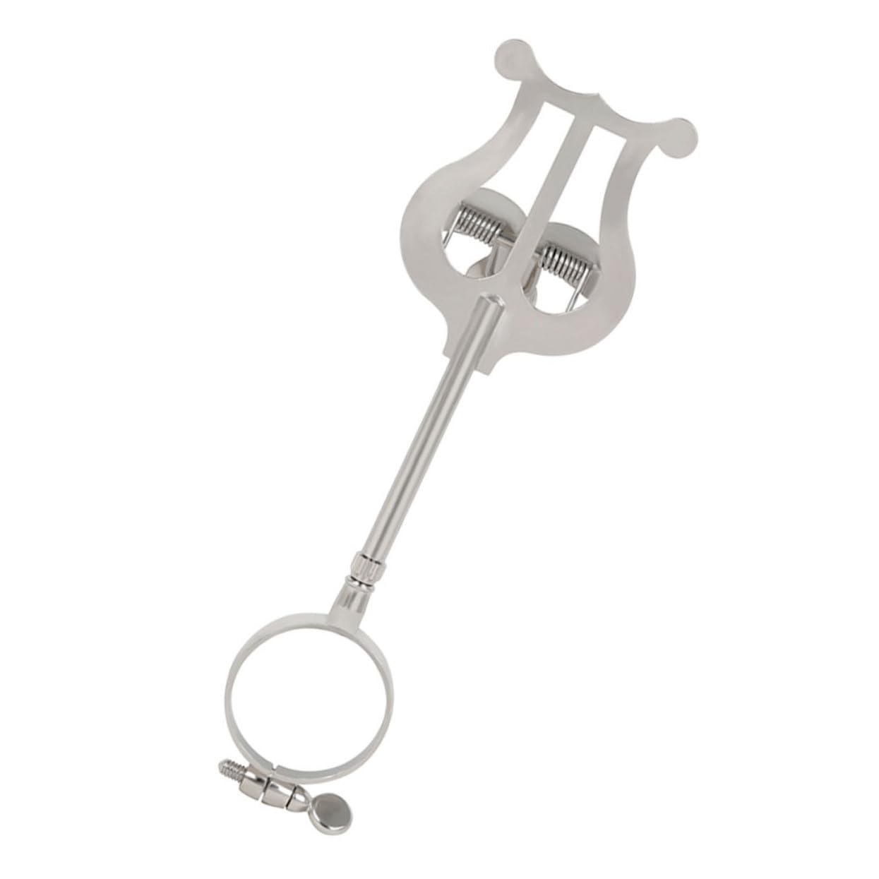 TOYANDONA 1 Pc Atril De Clarinete Trompeta Lira De Marcha Lira De Melófono Para Instrumentos Orquestales Lira Para Clarinete Lira Para Trompeta Hojas De Metal Planchar Partitura