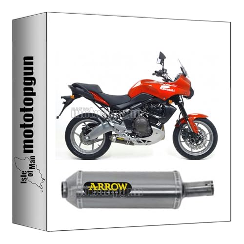 Silencieux Arrow aluminium Kawasaki Versys 650 echappement homologue