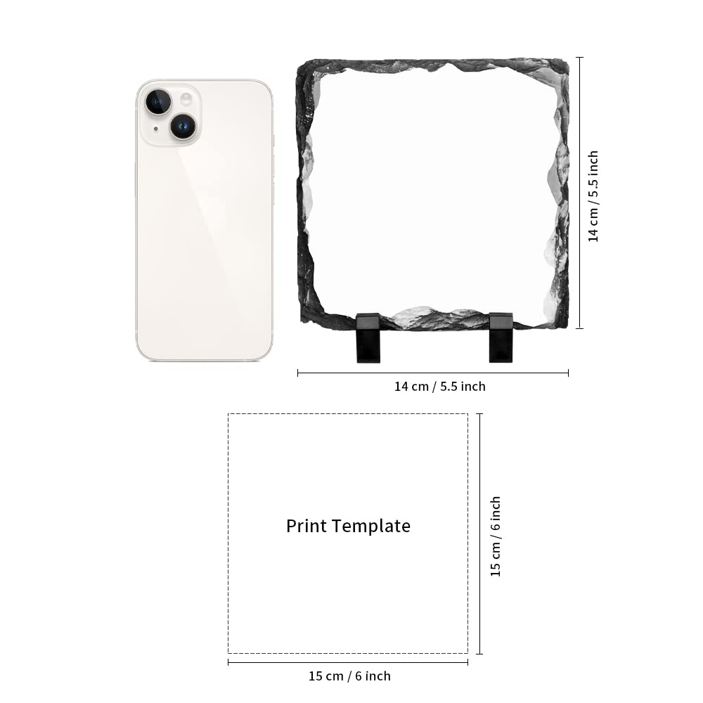 Sublimation Photo Slates - 12 Pack -2 Sublimation Photo Slates - 12 Pack -2