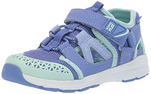 Stride Rite Girl's Made2play Nesta Boy's Machine Washable Sandal Athletic Sneaker, Blue, 12.5 M US Little Kid