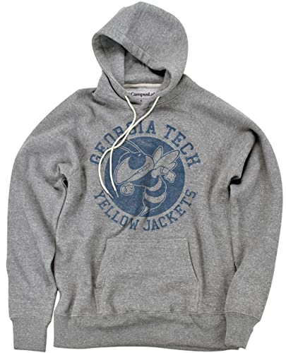 Collegiate Classic Retro Stamp Unisex Adult Slim Fit Pullover Hoodie Collection
