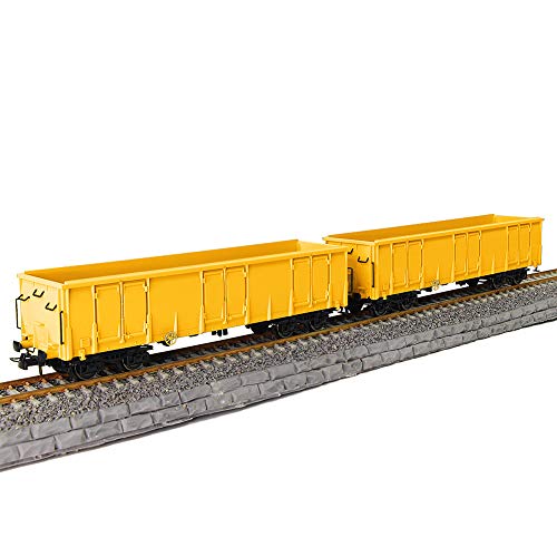 Evemodel 3Stk.Spur H0 Gelb Offener Güterwagen 1:87 Hochbordwagen Transport Bereich Güterverkehr Ealos der SBB – Bild 7