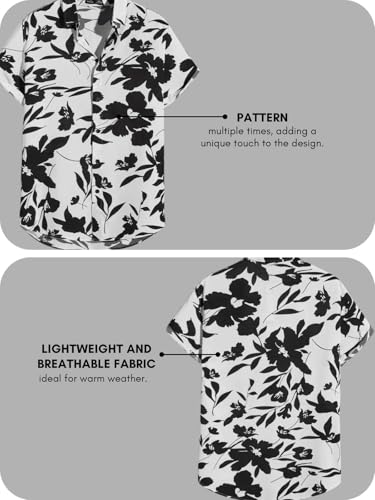 Image of DHRUVI TRENDZ Shirts for Men | Rayon Abstract Printed Shirts | Regular Fit Shirts for Boys | Ideal for Travel | Picnic | Summer Wear Shirt for Men | Beach Shirts for Men