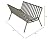 Argentine iron grill asado brasero parrilla. Premium Brasero. Brazier (Stainless Steel)