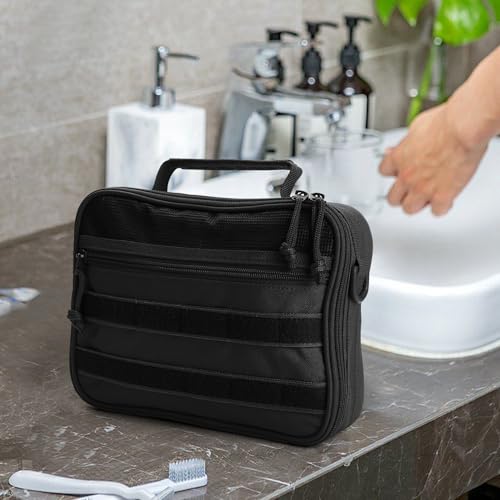 Image of Toiletry Bag for Men,Travel Toiletry Bag Hanging Toiletry Bag Hygiene Bag