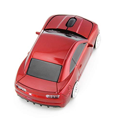 ECOiNVA Wireless Optical Computer Laptop Mouse Gaming Mouse (Red) – Image 4