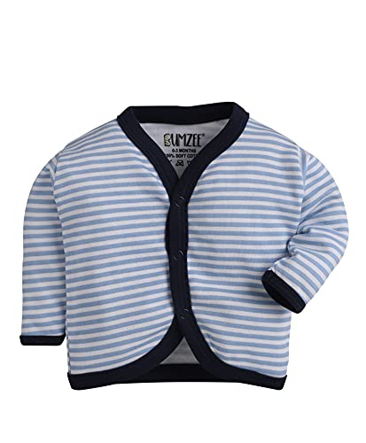 Image of BUMZEE Front Open Full Sleeves Jablas for Baby Pack of 3