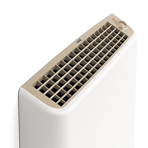 Envimax Plug-In Electric Panel Wall Heaters For Large Rooms, 1000 Watts, 24/7 Heating W/Safety Sensor Protection, Patented Quiet Fan-Less Design, Easy 2-Min Install, Indoor Space Heater, Made In Usa #TOP2