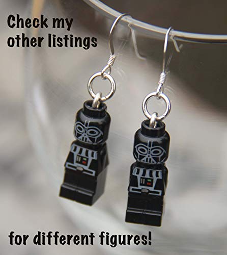 Generic Compatible With Star Wars Lightsaber Handmade Earrings Jewelry Sterling Silver Hooks Jedi Light Blue Christmas Or Birthday Party Gift Stocking Stuffer For Teen Girls Or Women thumb #5