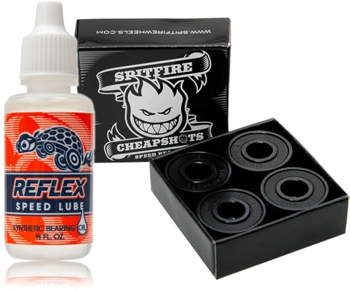 Spitfire Cheapshots Pack of 8 Bearings w/Reflex Speed Lube