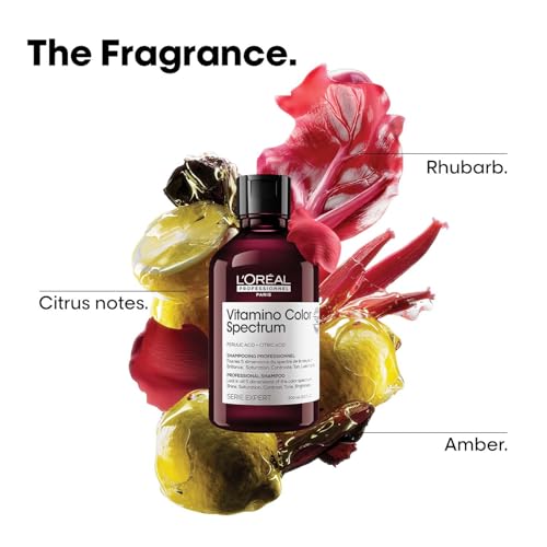Image of L'Oreal Professionnel Vitamino Color Spectrum Shampoo for all colored hair 300 ml | The first color-care technology with Ferulic acid + Citric acid| locks in day 1 color vibrancy.