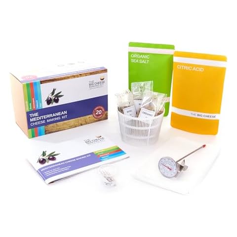 The Mediterranean Cheese Making Kit for Easy Cheeses Cover