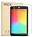 LG G Pad 7.0 Screen Protector - RBEIK Premium 9H Hardness Tempered Glass Screen Protector for LG G Pad V400 7-Inch Android Tablet