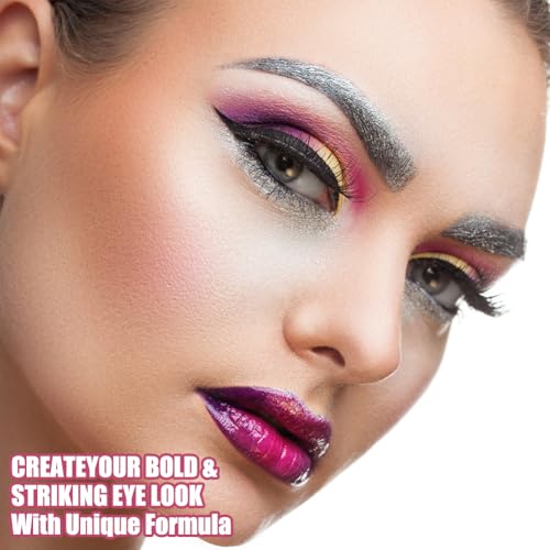 Aomig Delineador de Ojos Líquido, Eyeliner Waterproof con Punta de Fieltro Precisa, Lapiz de Ojos, Secado Rápido, Duradero, Resistente al Sudor y a las Manchas, Brillo Negro - imagen 3