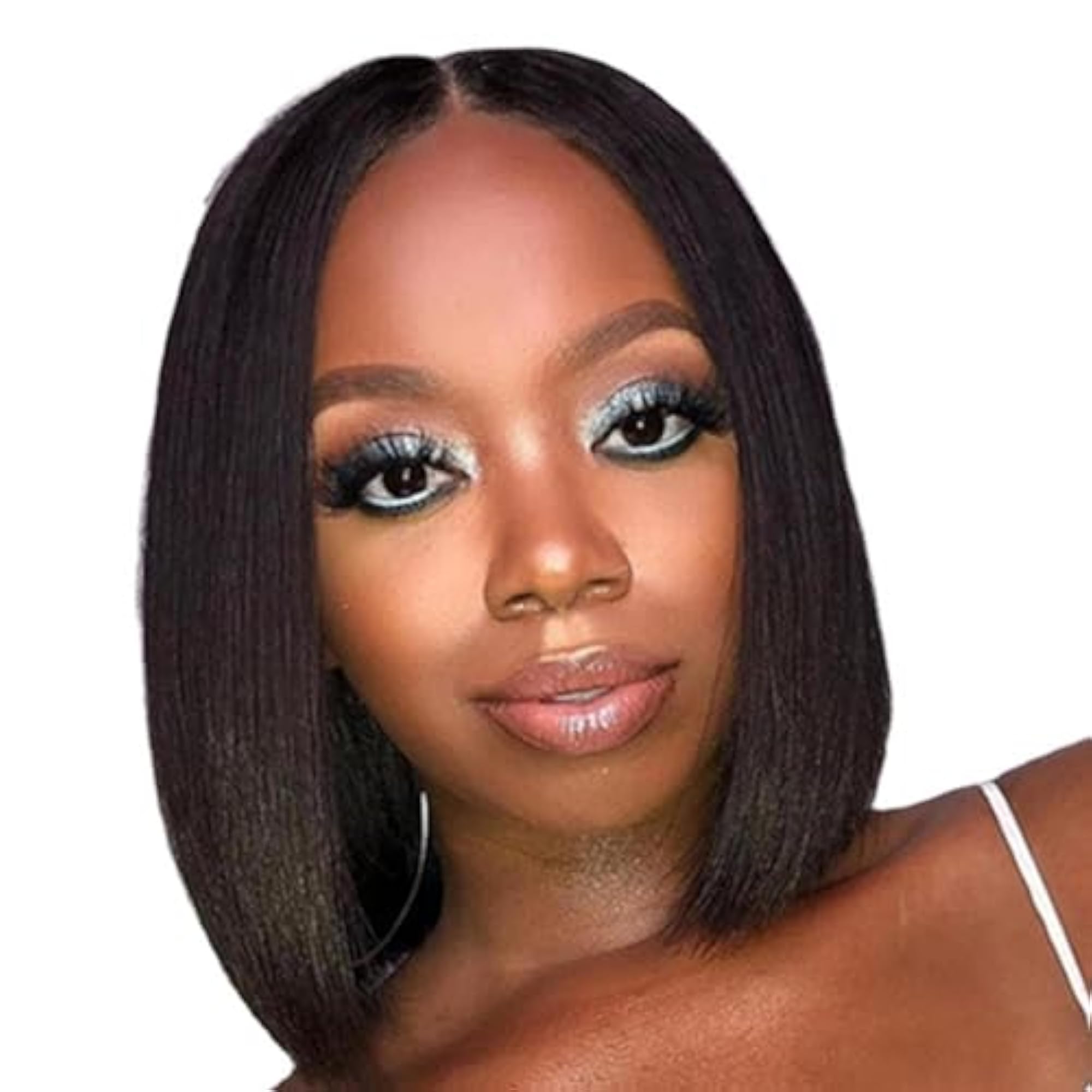 Women's Short Bob Wig, Soft & Breathable for Parties