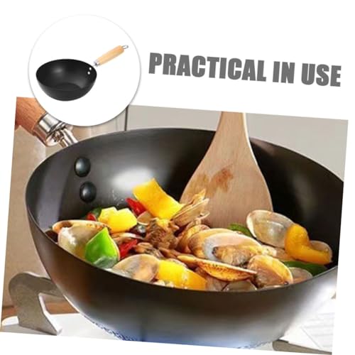 Wok tradicional de hierro antiadherente para cocción miniatura 6