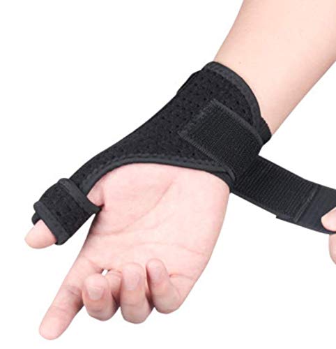 GREUS Thumb Brace Wrist Support Breathable Thumb Splint Strap Thumb Stabilizer for Arthritis Trigger Finger Pain Relief Tenosynovitis