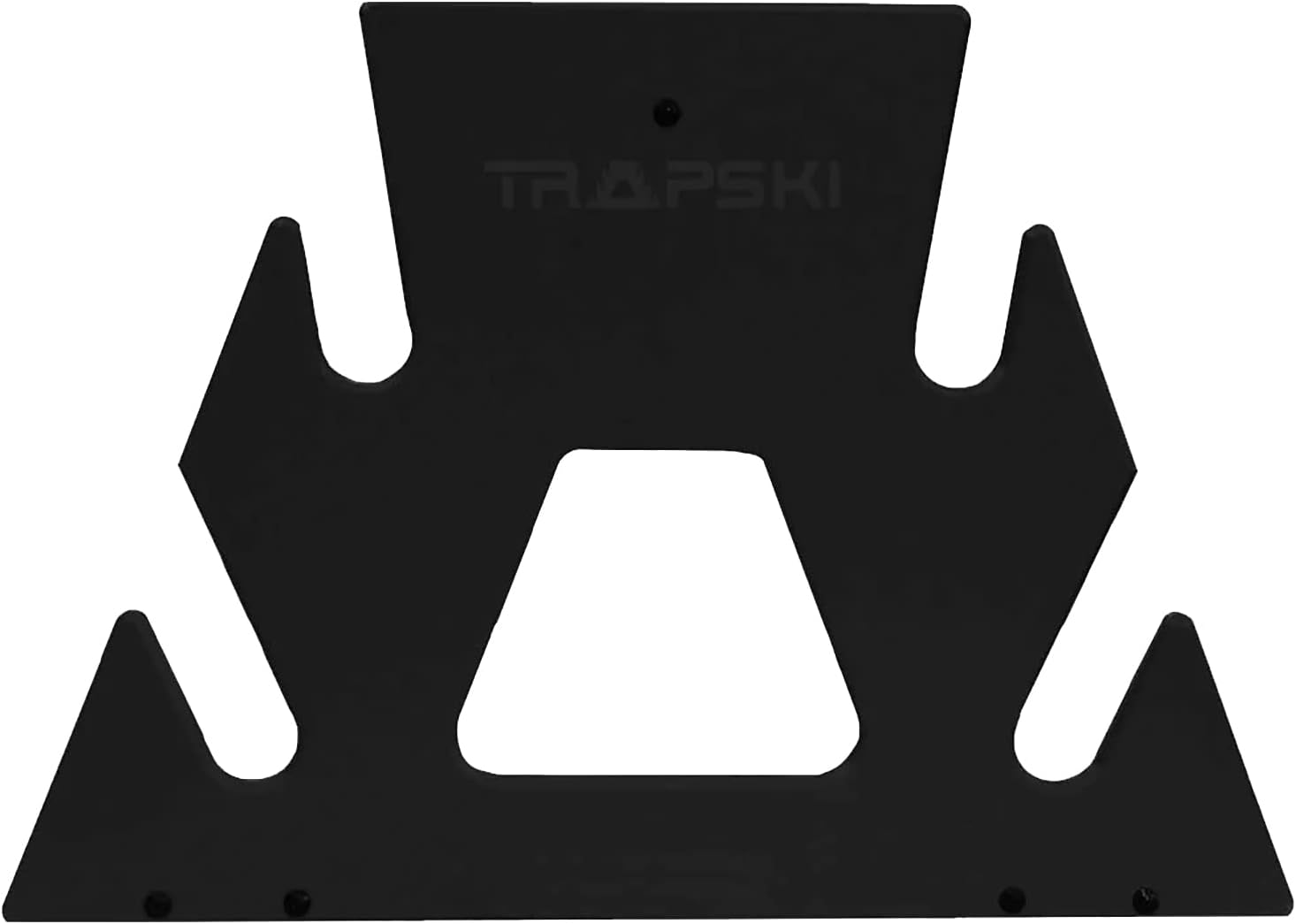 TRAPSKI Quad Powder Ski and Snowboard Mobile Rack | Marine Grade HDPE Plastic | UV Protected | Premium Strap Included | 3 Year Warranty | Made in The USA | Veteran Owned Business (Blue, Quad)