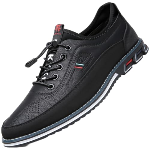 Moodeng Men's Causal Oxfords Lightweight Derby Shoes Business Formal Dress Shoes Comfortable Walking Loafers