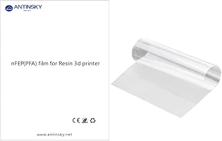 Antinsky nFEP Film 200 * 280mm(7.87 * 11in 2pc PFA Release Film for LCD Resin 3D Printer Phrozen Sonic Mighty 4K, Sonic XL 4k, Photon Mono X, elegoo Saturn