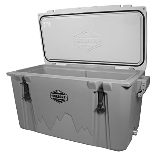 Cordova Outdoors Basecamp Class™ Hard Cooler, 128 QT Gray